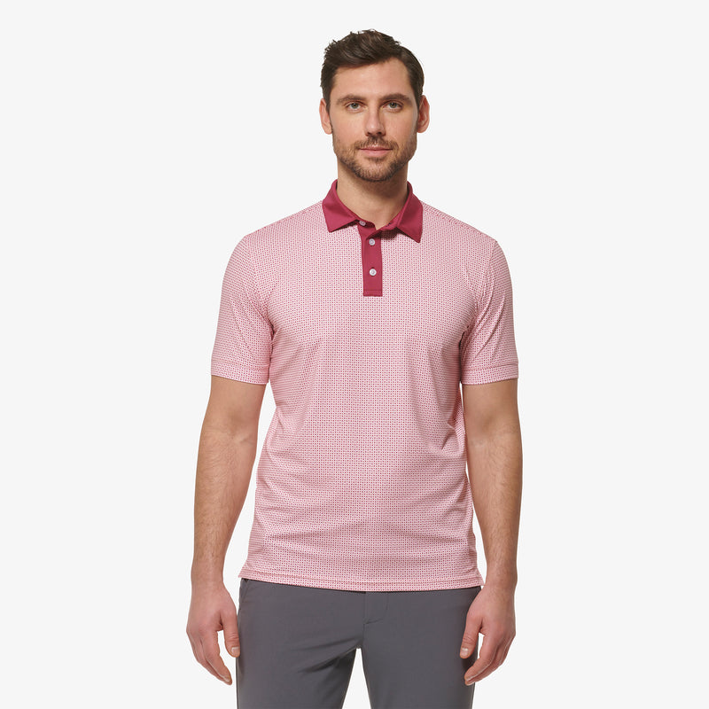 Versa Polo - Lotus Triangle Print, featured product shot