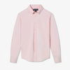 Ellis Oxford - True Pink Solid, fabric swatch closeup