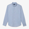 Leeward No Tuck Dress Shirt - Ashley Blue Floral Geo, featured product shot