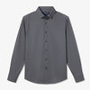Leeward No Tuck Dress Shirt - Pewter Scattered Dash, featured product shot