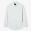 Monaco Dress Shirt - Cyan Triangle Geo, featured product shot