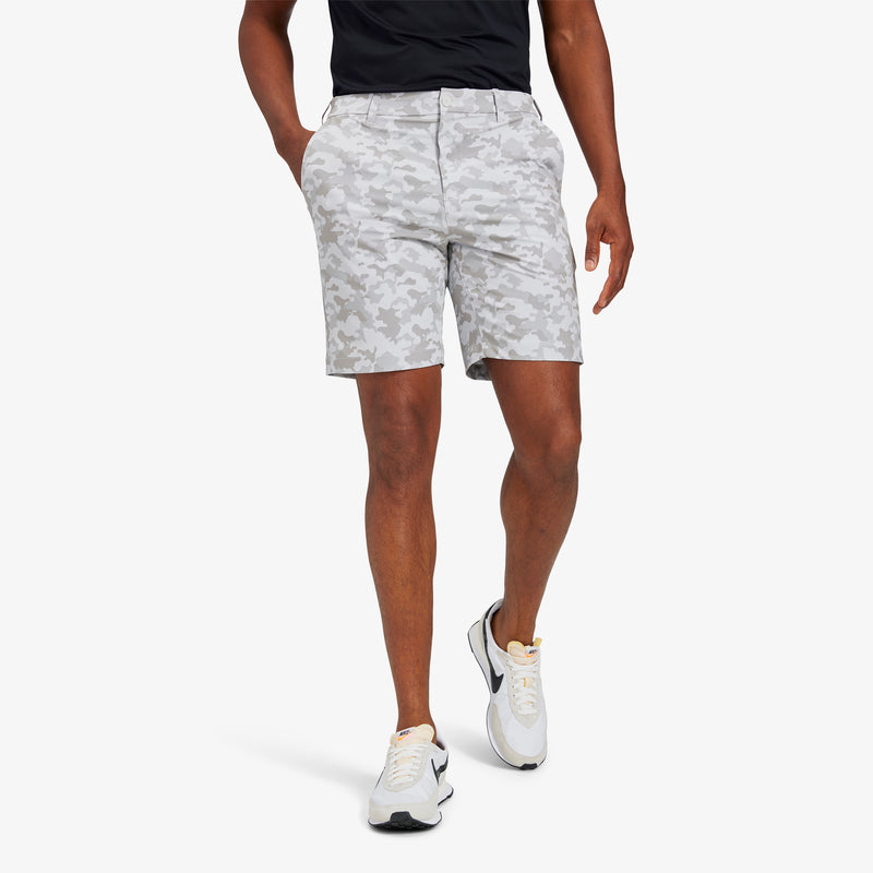 Helmsman Shorts - Gray Camo Print, featured product shot