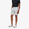 Helmsman Shorts - Gray Camo Print, lifestyle/model photo