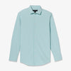 Monaco Dress Shirt - Aqua Gingham, featured product shot