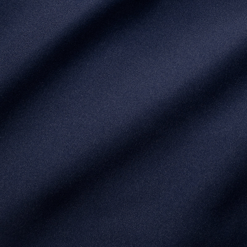 Baron Chino - Navy Solid, fabric swatch closeup