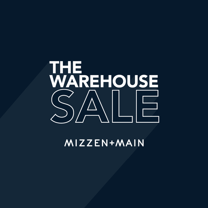 The Mizzen+Main Warehouse Sale logo