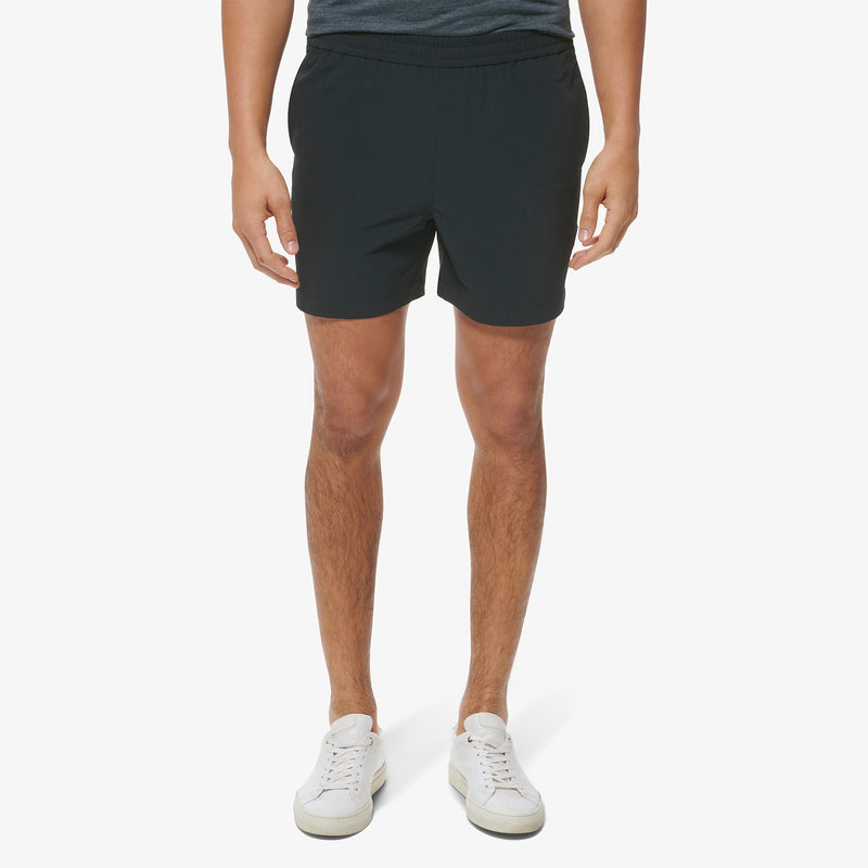 Helmsman Weekend Shorts - Black Solid, featured product shot