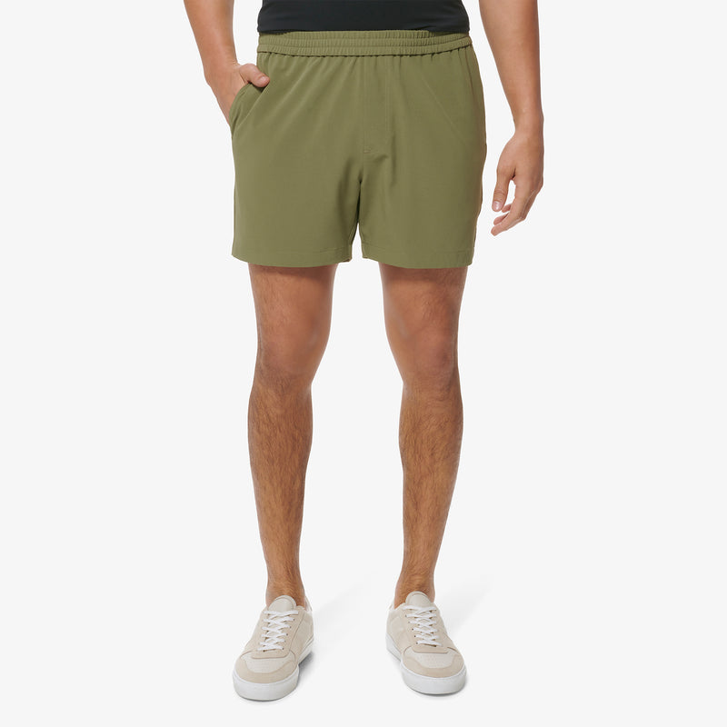 Helmsman Weekend Shorts - Sage Solid, featured product shot