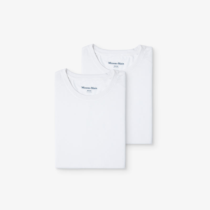 Two-pack Undershirt - White Solid, featured product shot
