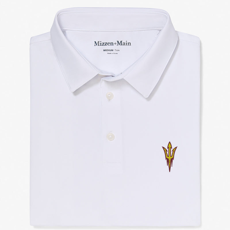 Arizona State Versa Polo - White Solid, featured product shot