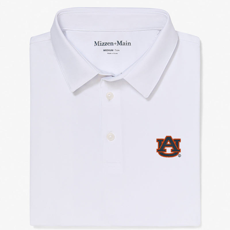 Auburn Versa Polo - White Solid, featured product shot