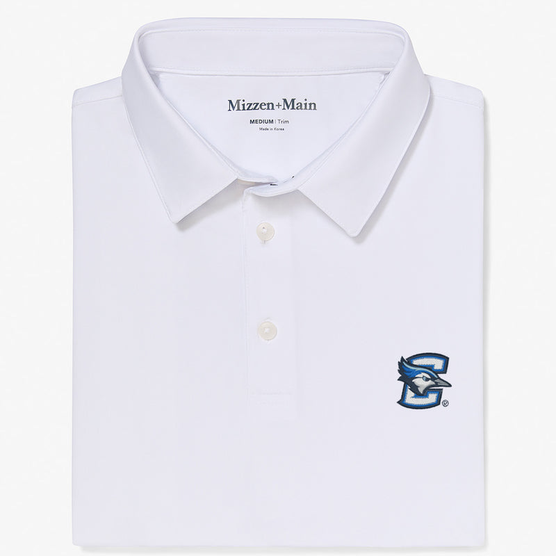 Creighton Versa Polo - White Solid, featured product shot