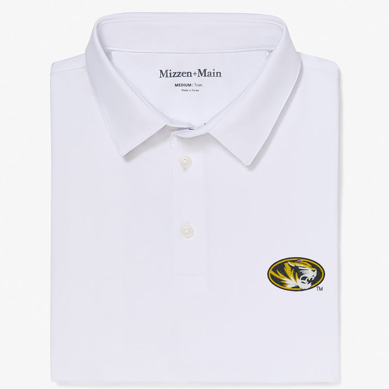 Missouri Versa Polo - White Solid, featured product shot