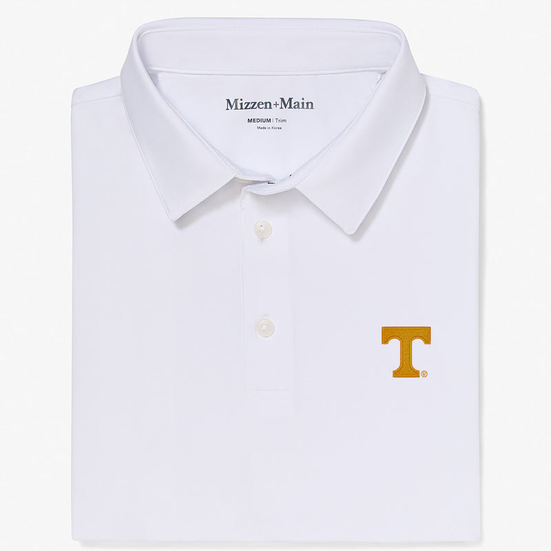 University of Tennessee Versa Polo - White Solid, featured product shot