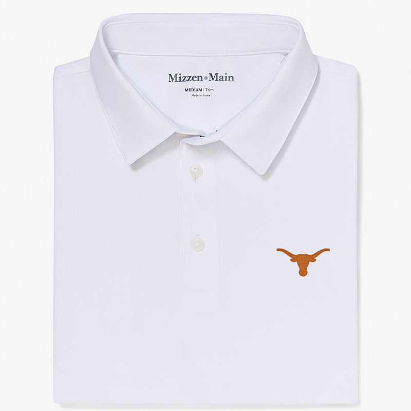 University of Texas Versa Polo - White Solid, featured product shot