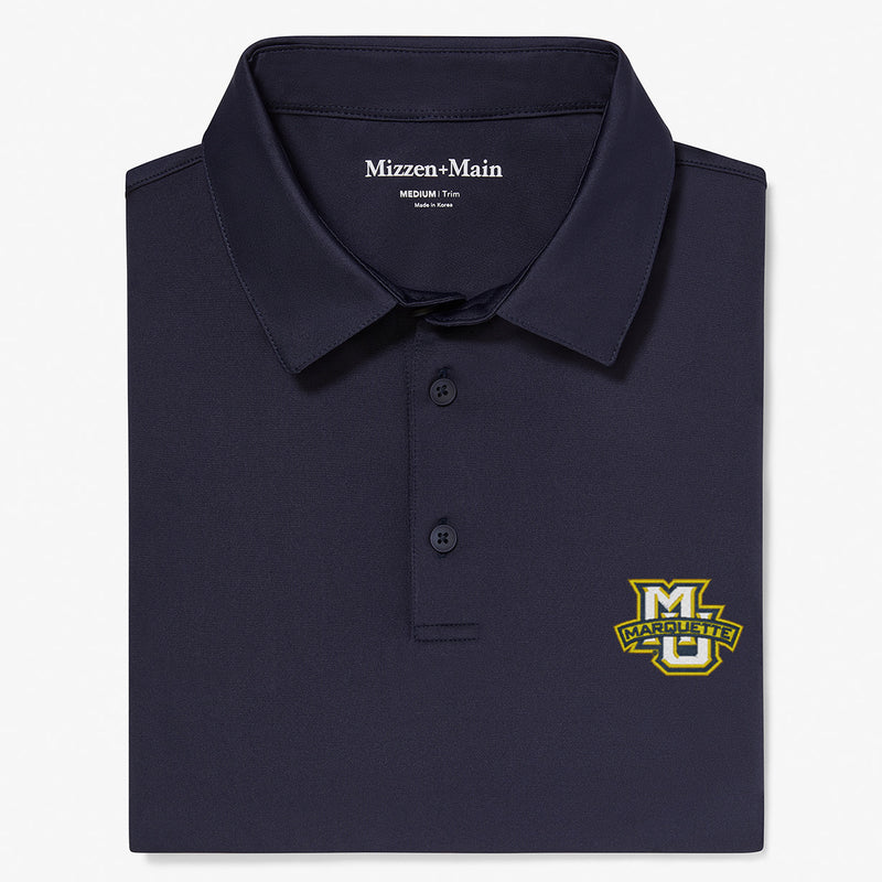 Marquette Versa Polo - Navy Solid, featured product shot