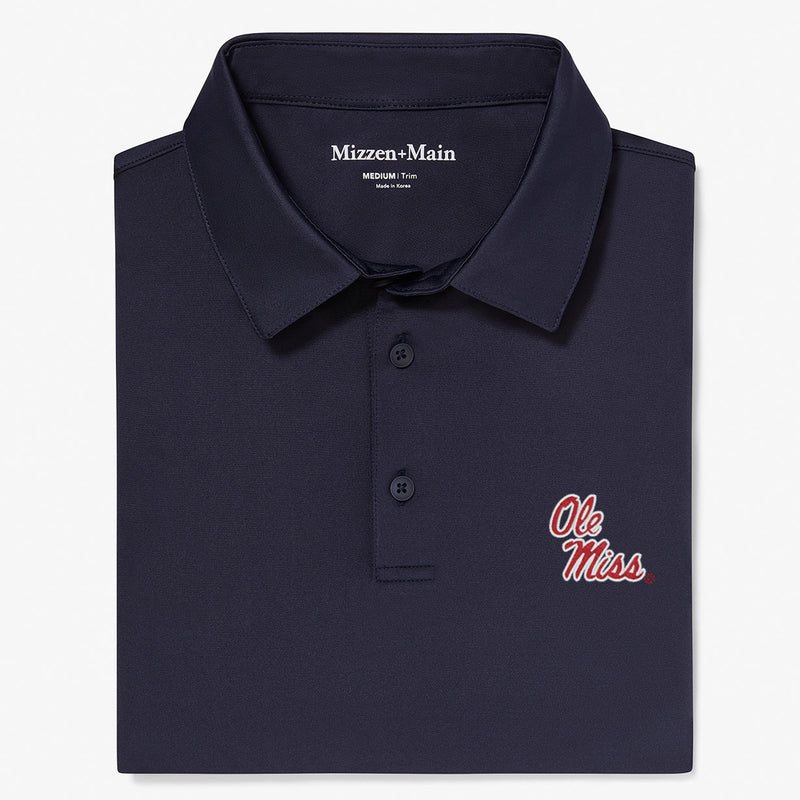 Ole Miss Versa Polo - Navy Solid, featured product shot