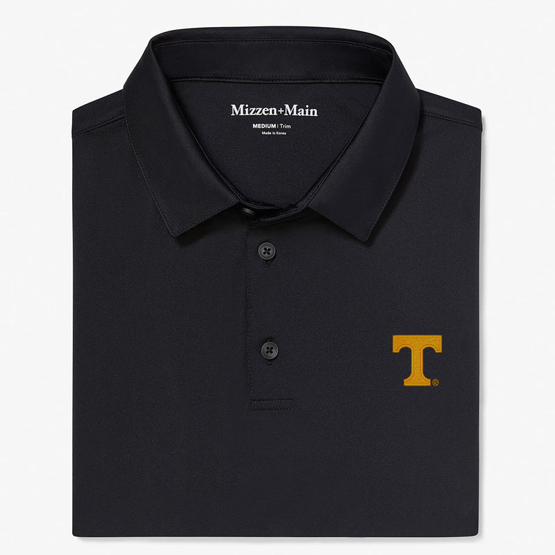 University of Tennessee Versa Polo - Black Solid, featured product shot