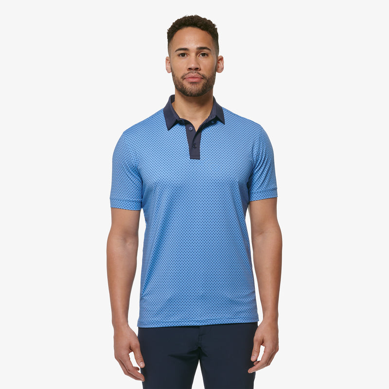 Versa Polo - Provence Geo Print, featured product shot