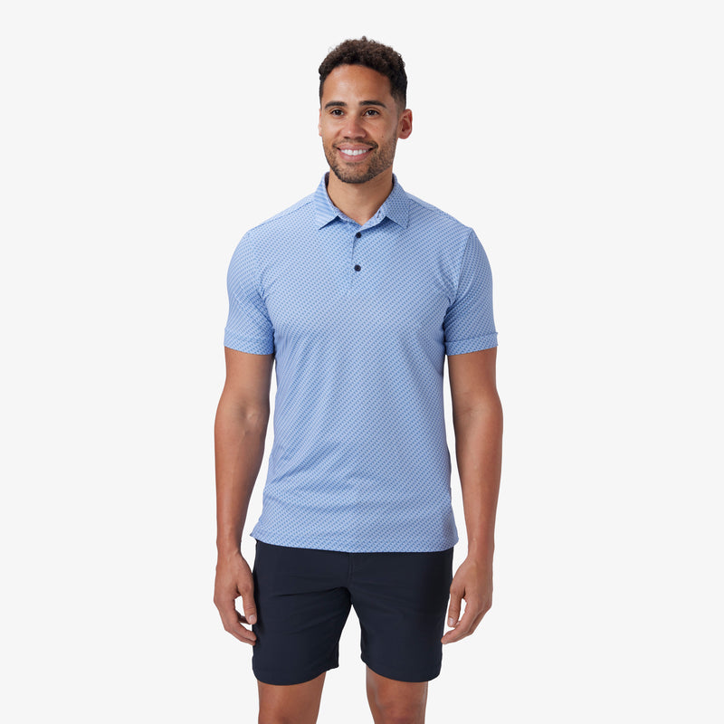 Versa Polo - Blue Lustre Pong Open, featured product shot