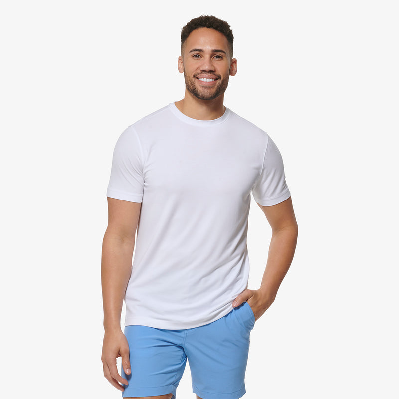 Knox T-Shirt - White Solid, featured product shot