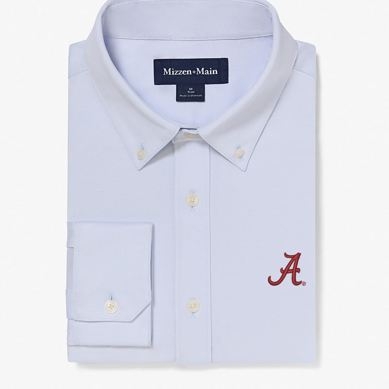 Alabama Ellis Oxford - Sky Solid, featured product shot