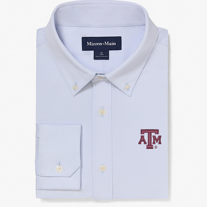 Texas A&M Ellis Oxford - Sky Solid, featured product shot