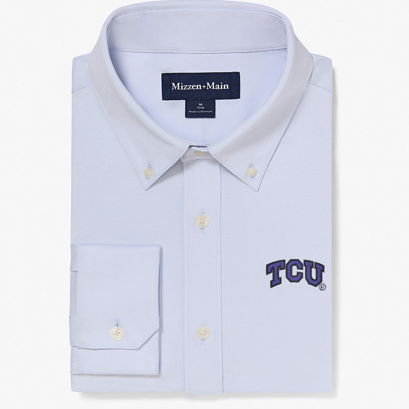 TCU Ellis Oxford - Sky Solid, featured product shot