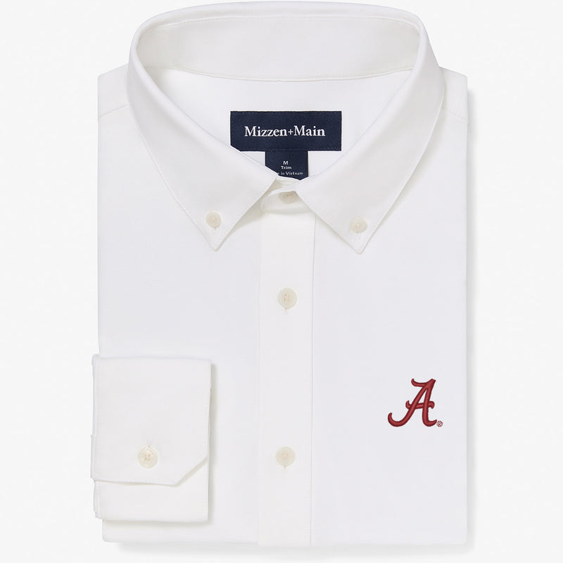 Alabama Ellis Oxford - White Solid, featured product shot