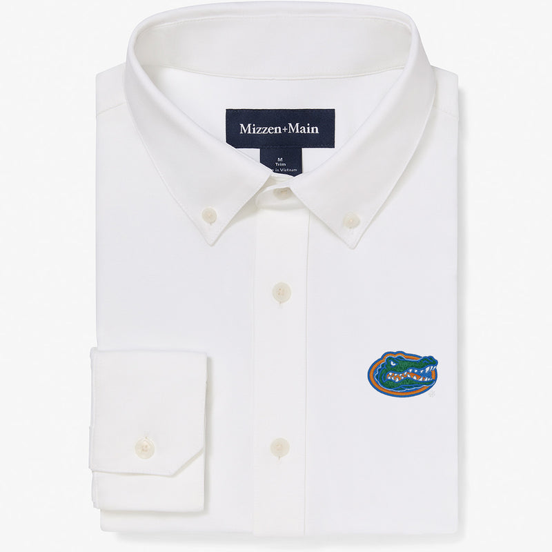 University of Florida Ellis Oxford - White Solid, featured product shot