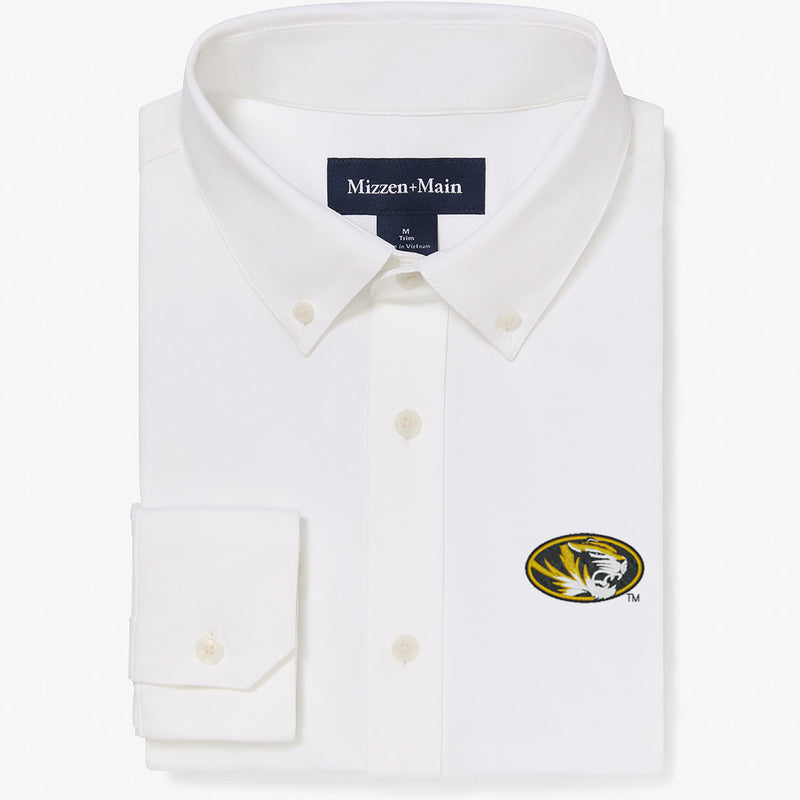 Missouri Ellis Oxford - White Solid, featured product shot