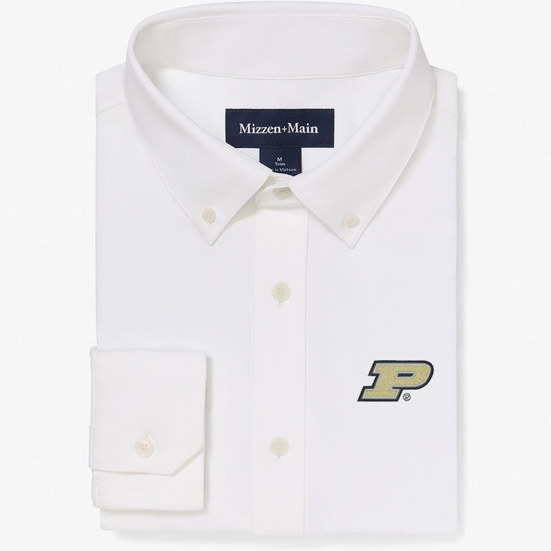 Purdue Ellis Oxford - White Solid, featured product shot