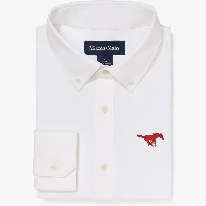 SMU Ellis Oxford - White Solid, featured product shot