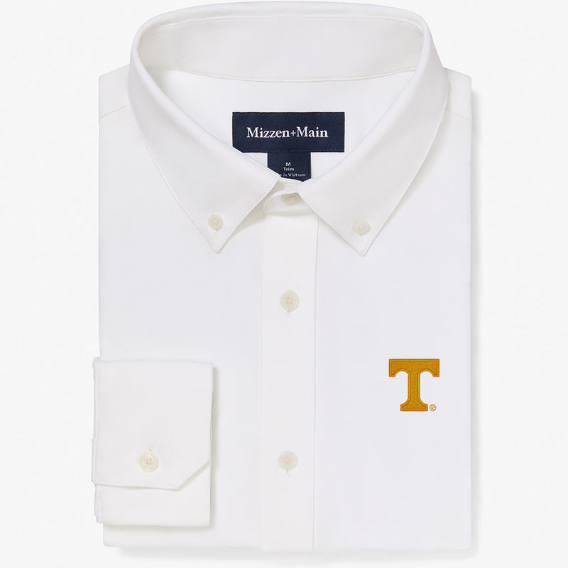 University of Tennessee Ellis Oxford - White Solid, featured product shot