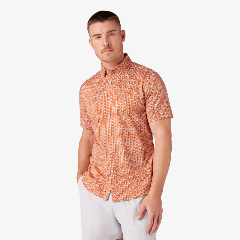 Halyard Short Sleeve - Melon Cards, featured product shot