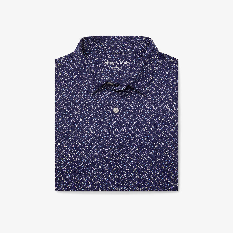 Halyard Polo - Indigo Confetti, featured product shot