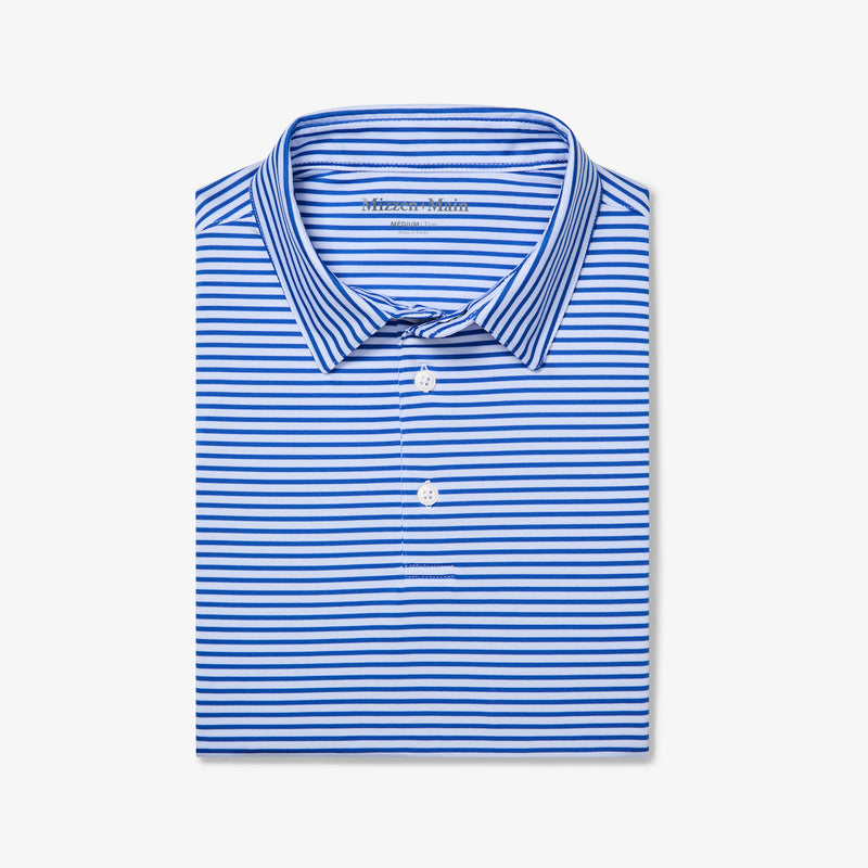 Versa Polo - Blue Stripe, featured product shot