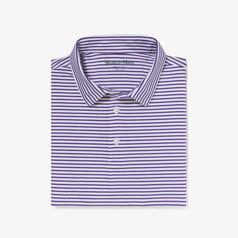 Versa Polo - Purple Stripe, featured product shot