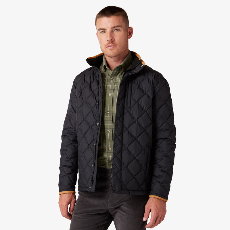 Belmont Jacket - Black Solid, featured product shot