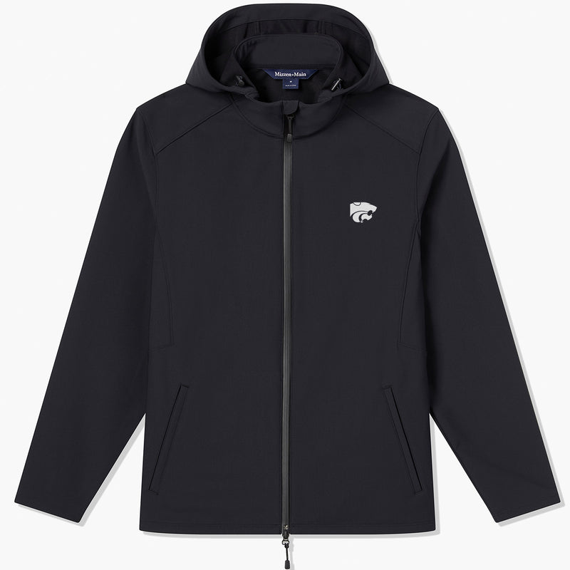 Kansas State Stinger Jacket - Black Solid, featured product shot