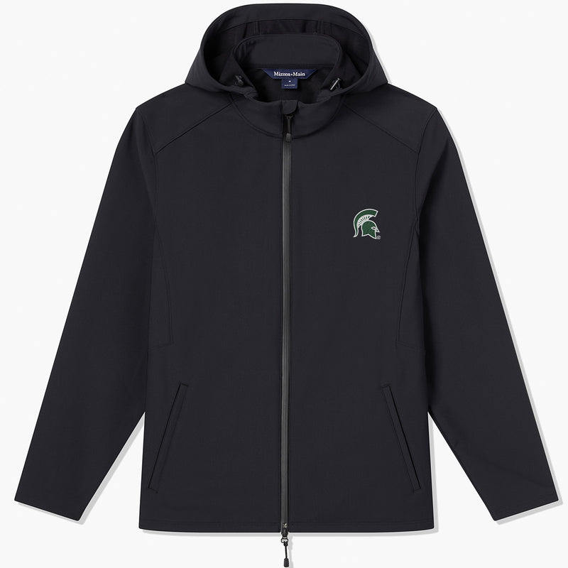 Michigan State Stinger Jacket - Black Solid, featured product shot