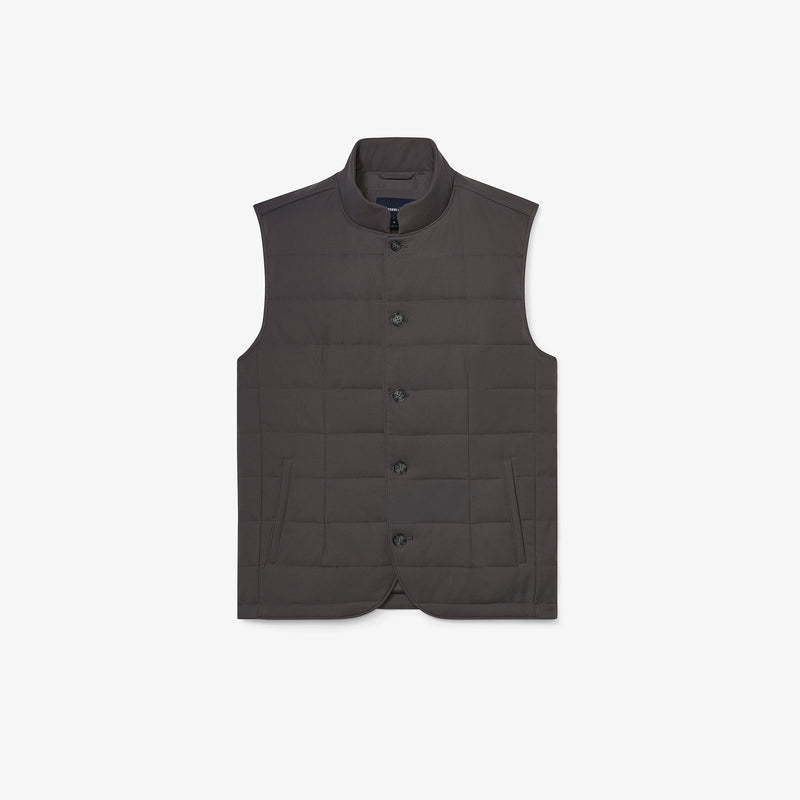 Aspen Vest - Pewter Solid, featured product shot