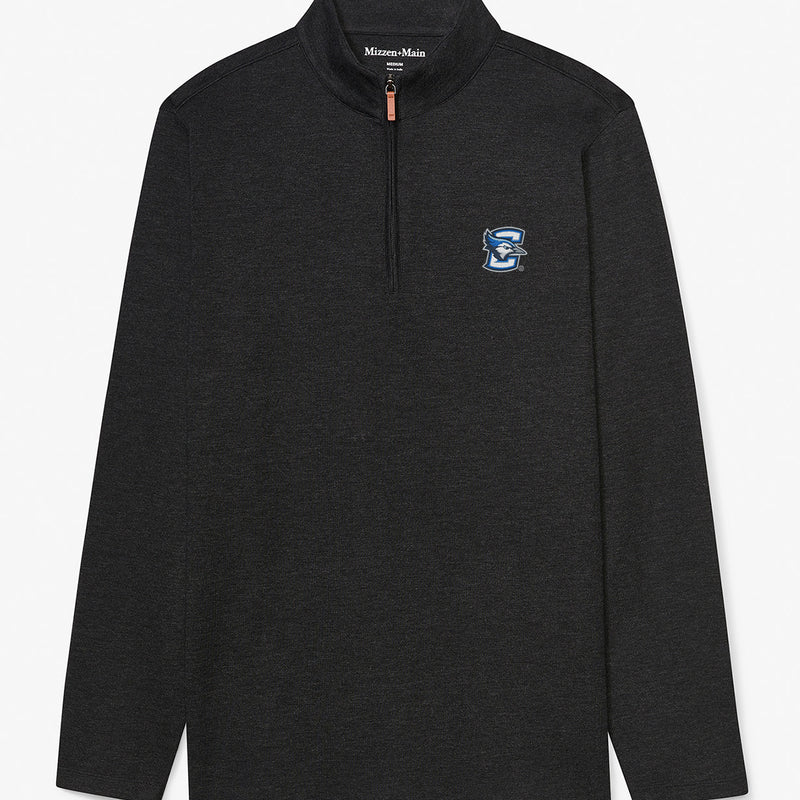 Creighton KPI Quarter Zip - Black Heather, featured product shot