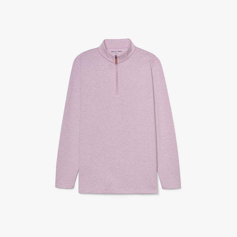 KPI Quarter Zip - Orchid Heather, featured product shot