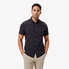 Leeward Short Sleeve - Black Solid, featured product shot