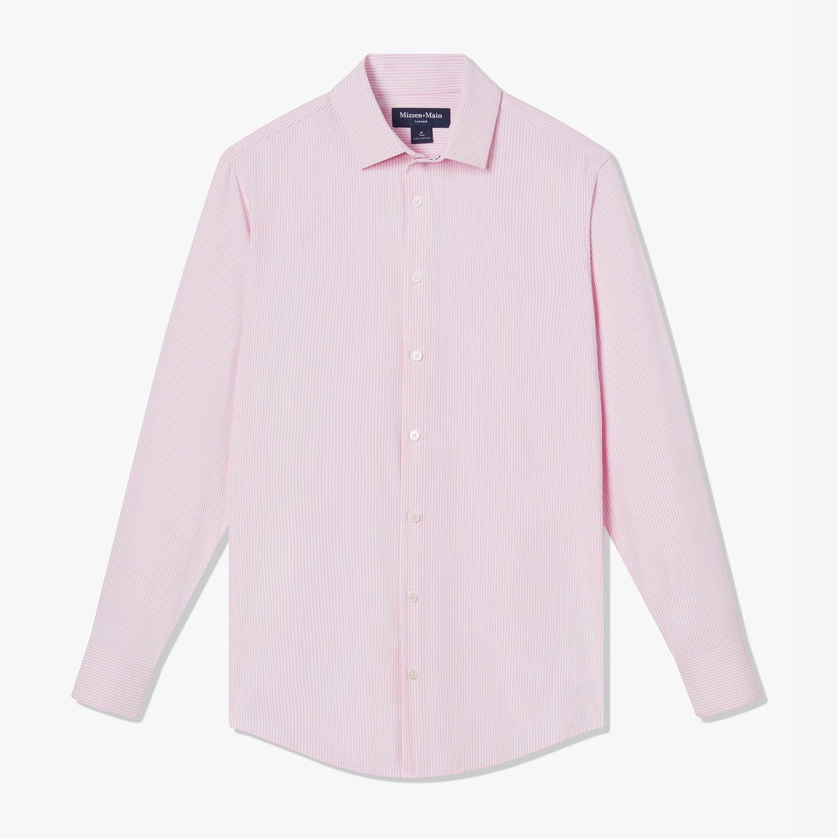 Leeward Dress Shirt - Rose Banker Stripe - Mizzen+Main