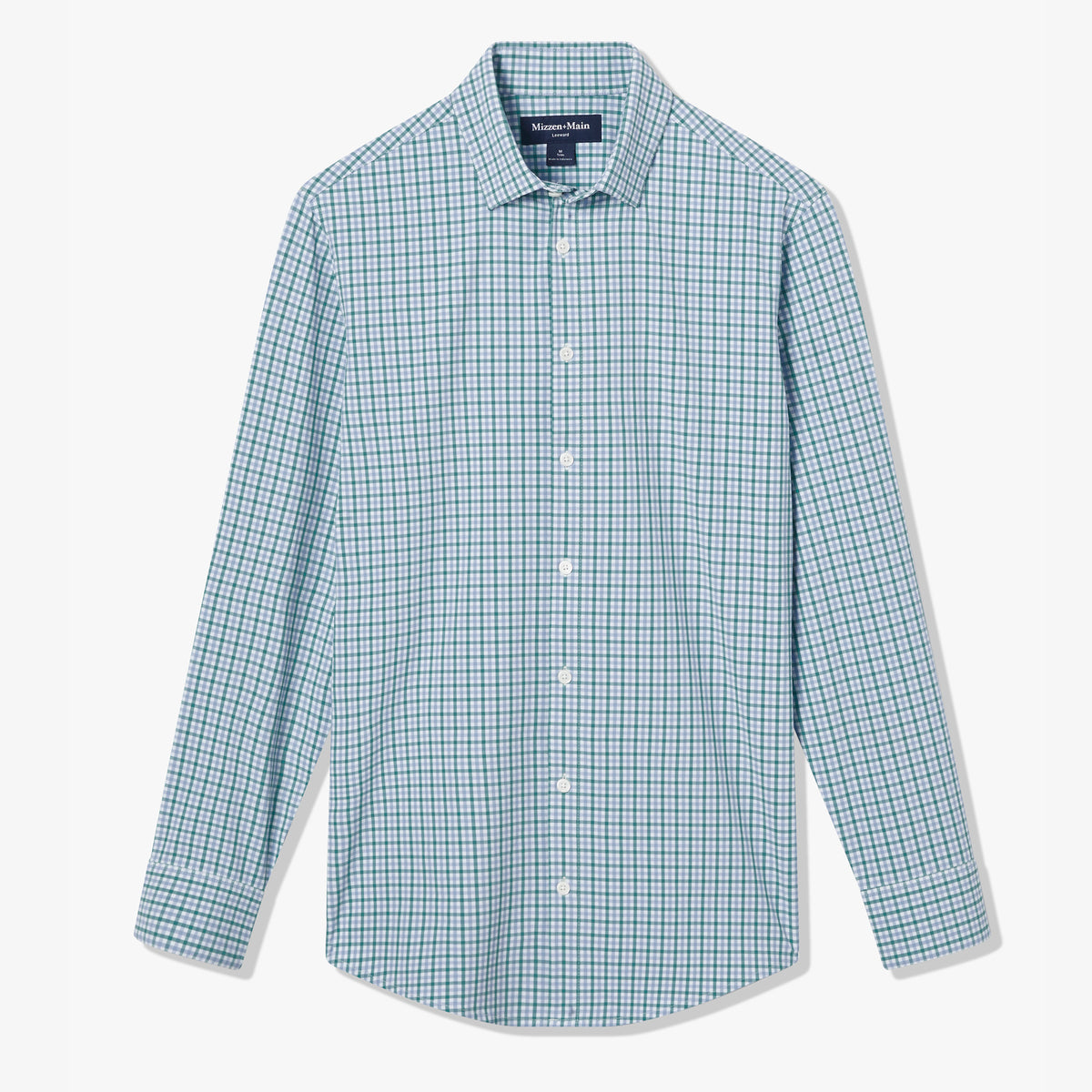 Leeward Dress Shirt - Deep Sea Oaklawn Plaid - Mizzen+Main