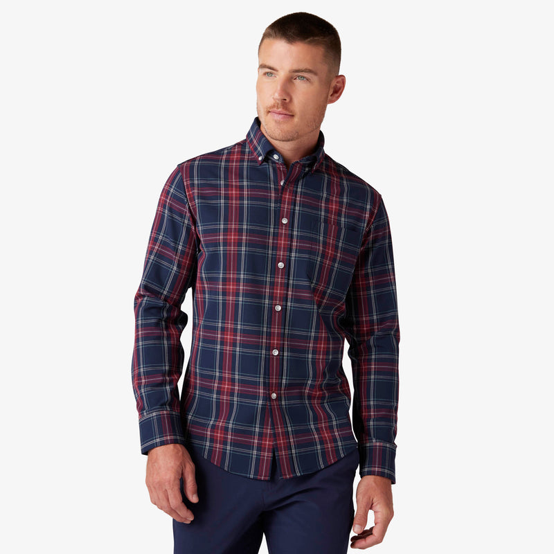 City Flannel - Navy Tartan, featured product shot