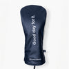 Good day for it. Driver Cover - Navy Solid, featured product shot