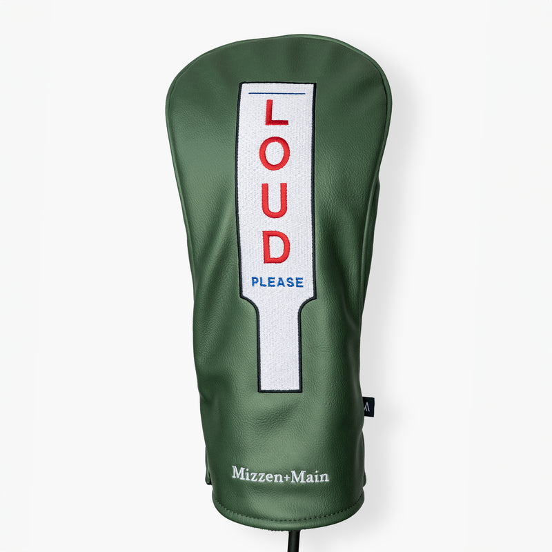 Loud Please Driver Cover - Green Solid, featured product shot